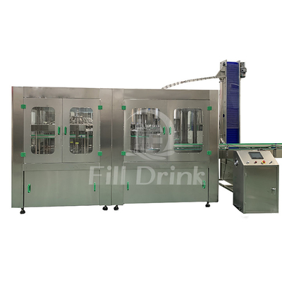 A máquina de enchimento do gás da soda da garrafa do ANIMAL DE ESTIMAÇÃO carbonatou a máquina de engarrafamento da soda sem escapamento de ar