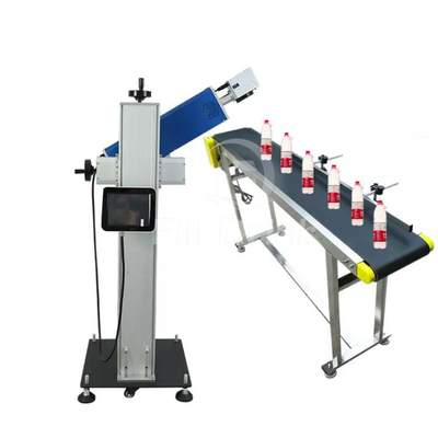O laser da máquina de impressão da garrafa 200DPI data a codificação do equipamento para garrafas plásticas